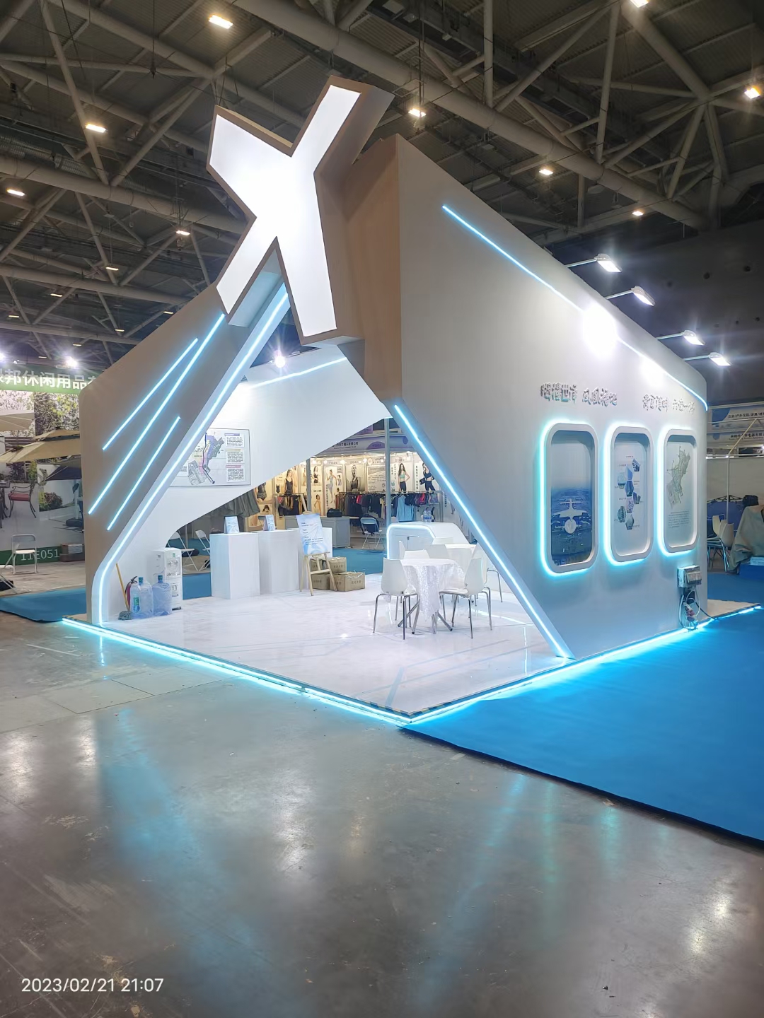 廣州展會(huì)搭建設(shè)計(jì)深圳跨境電商展，福永街道展臺(tái)