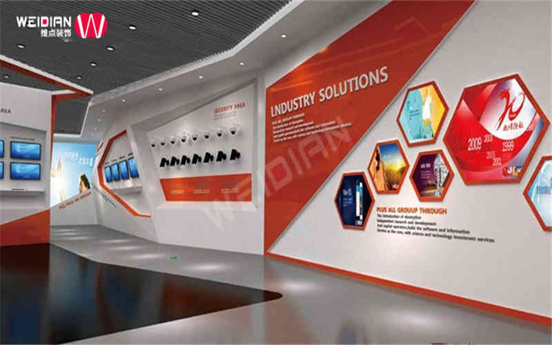 佳都科技企業廣州展廳裝飾設計