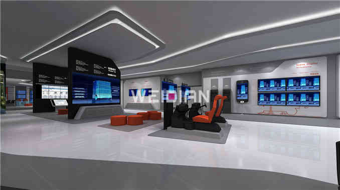 佳都科技企業(yè)深圳展廳裝飾設(shè)計