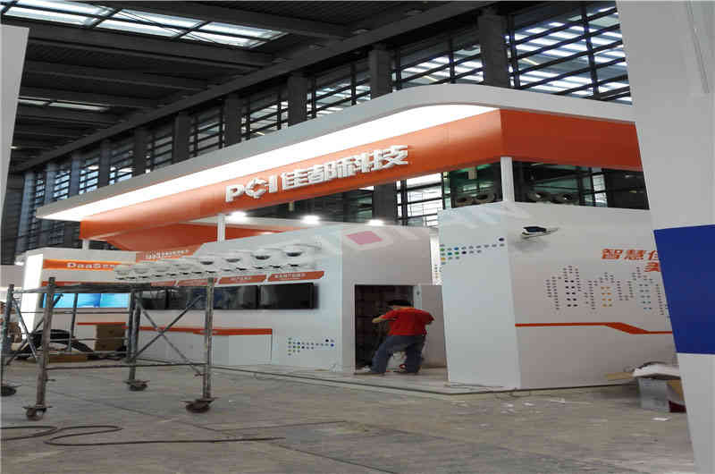 佳都科技深圳安防展深圳展臺設(shè)計搭建