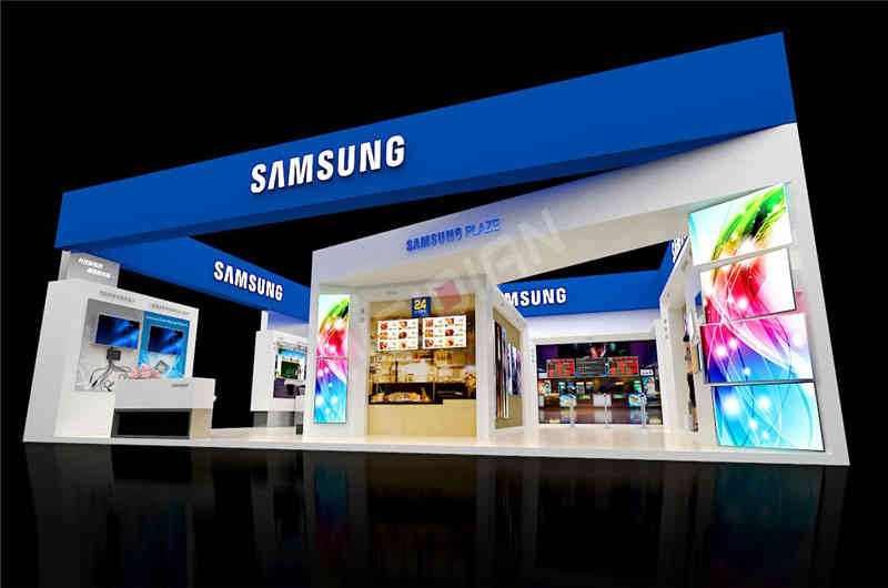 三星廣州展臺設計搭建