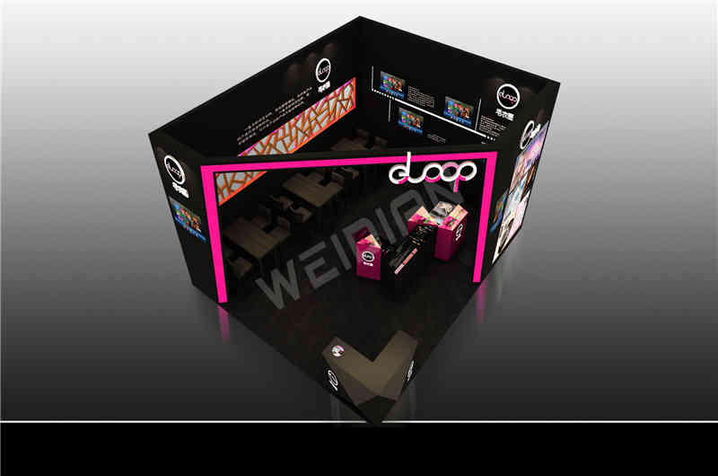 毛衣圈深圳國際針織品深圳展會設計搭建