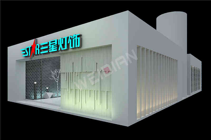 三星照明廣州國際照明展覽會-光亞展廣州展臺設(shè)計搭建