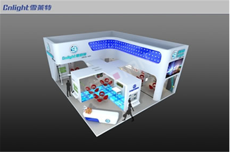 雪萊特光電廣州國際照明展覽會-光亞展廣州展臺設計搭建