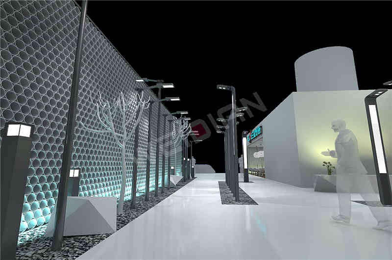 三星照明廣州國際照明展覽會-光亞展廣州展臺設(shè)計搭建