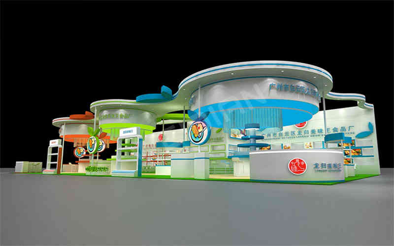 廣州展覽裝飾設(shè)計公司助力龍歸美味王廣州國際進(jìn)口食品展覽會FOOD2CHINA廣州展臺設(shè)計搭建