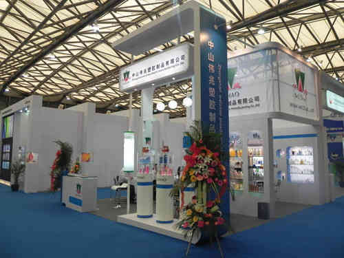 廣州展臺搭建公司助力偉兆塑膠中國國際塑料橡膠工業(yè)展覽會廣州展臺設(shè)計搭建