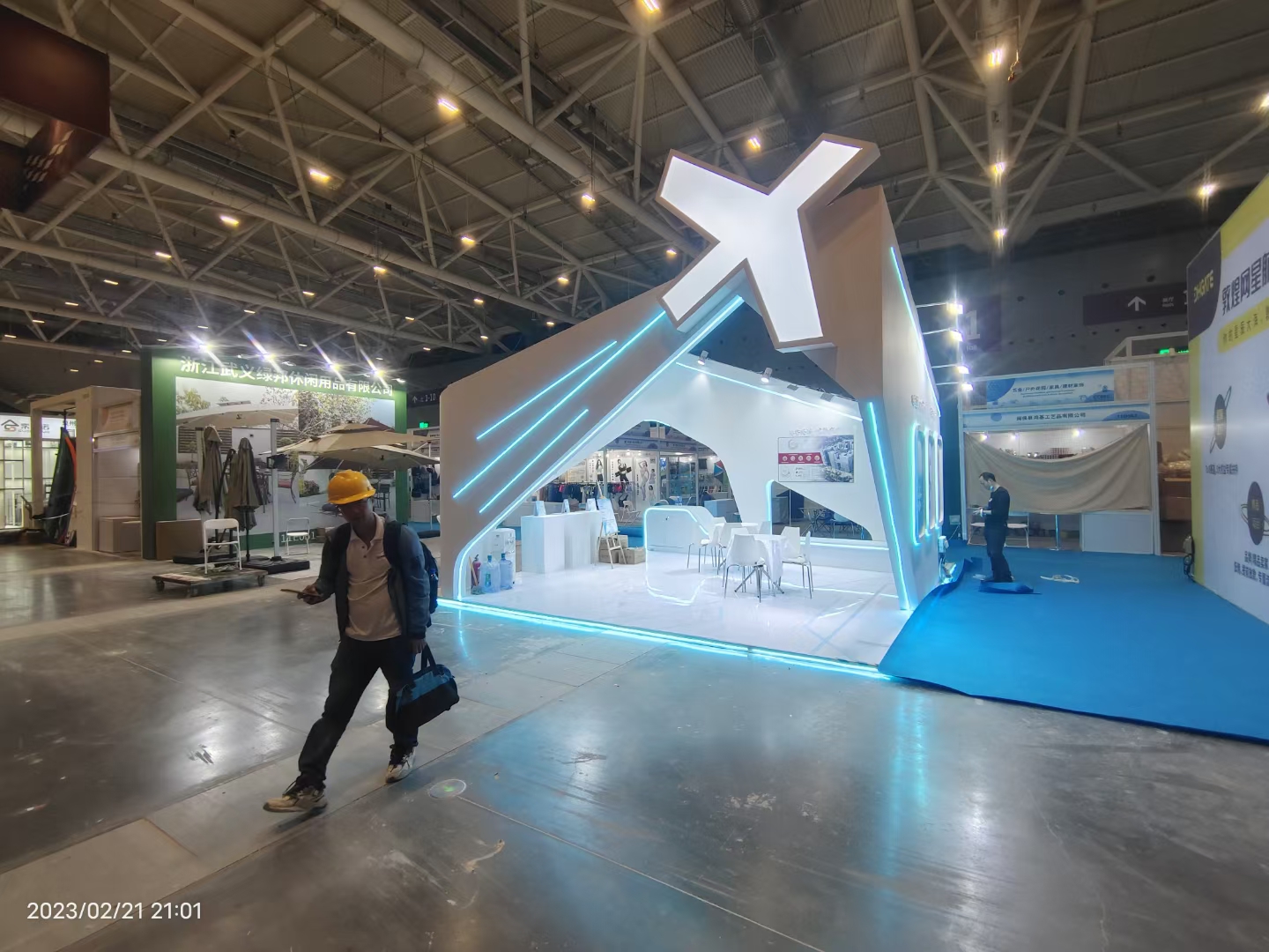 廣州展會(huì)搭建設(shè)計(jì)深圳跨境電商展，福永街道展臺(tái)