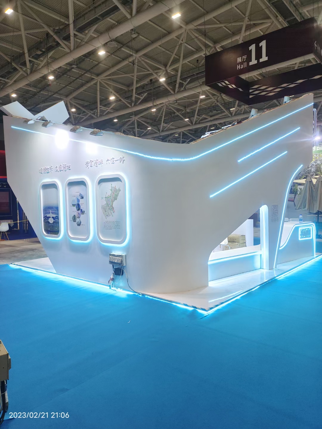 廣州展會(huì)搭建設(shè)計(jì)深圳跨境電商展，福永街道展臺(tái)