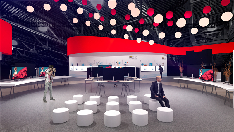 中國(guó)南車股份有限公司參展廣州國(guó)際會(huì)議中心展覽設(shè)計(jì)展臺(tái)搭建3